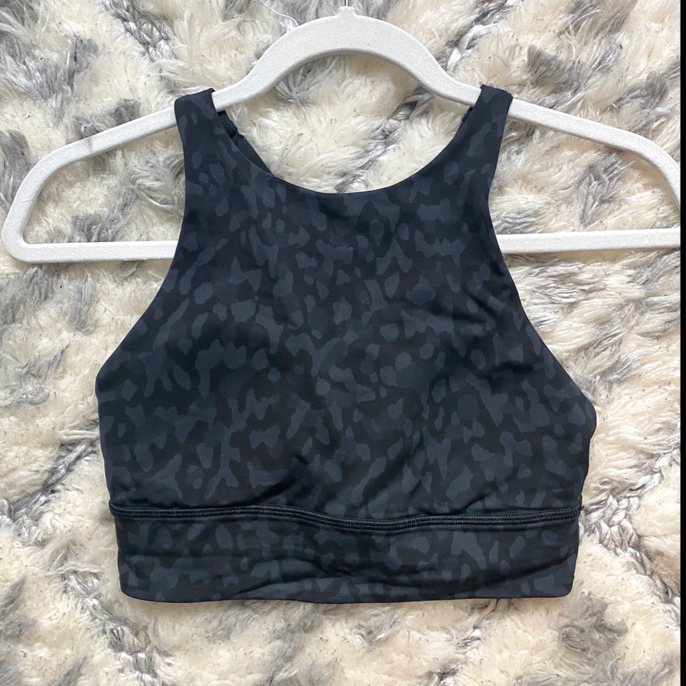 Lululemon Energy Bra Long Line Camo